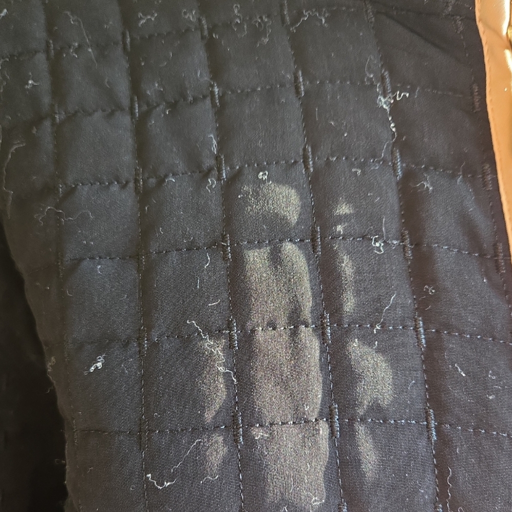 Tan/Black Quilted Reversible Jacket - Picture 7 of 8